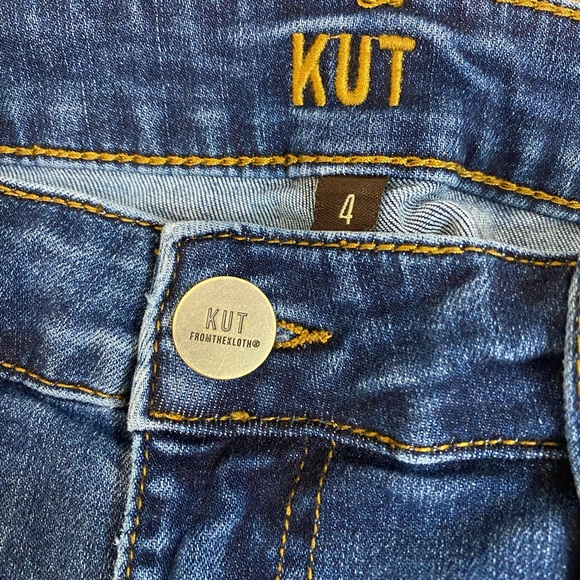 Kut From the Kloth Catherine Boyfriend High Rise Jean Size 4 - Picture 8 of 11